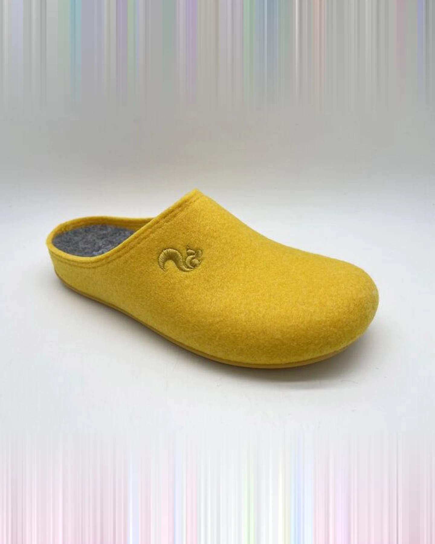 Veganer Slipper "thies ® PET", fair, mit Wechselfussbett – Ansicht 2
