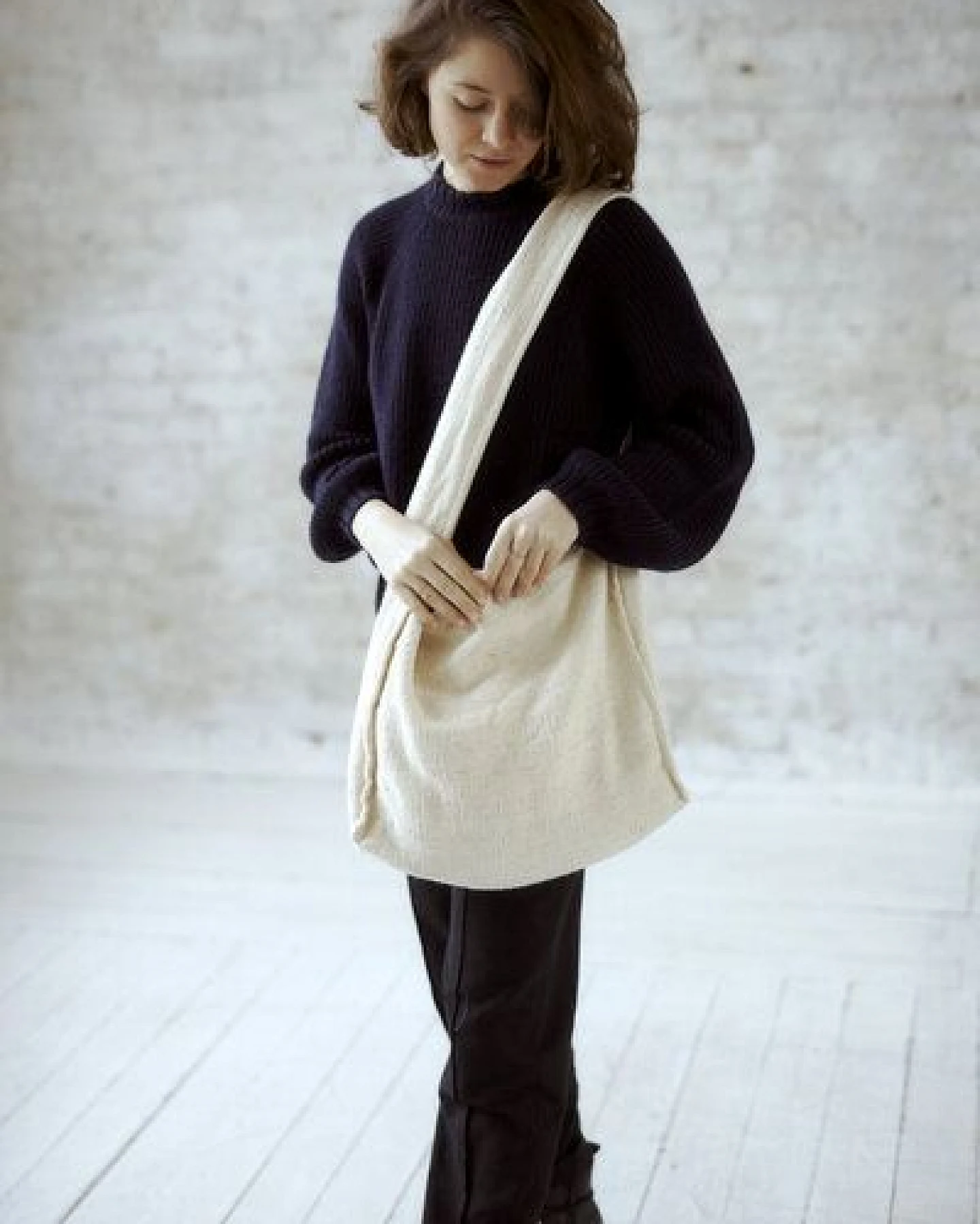 Jyoti - Fair Works Baumwoll Tasche Saajan – Ansicht 3