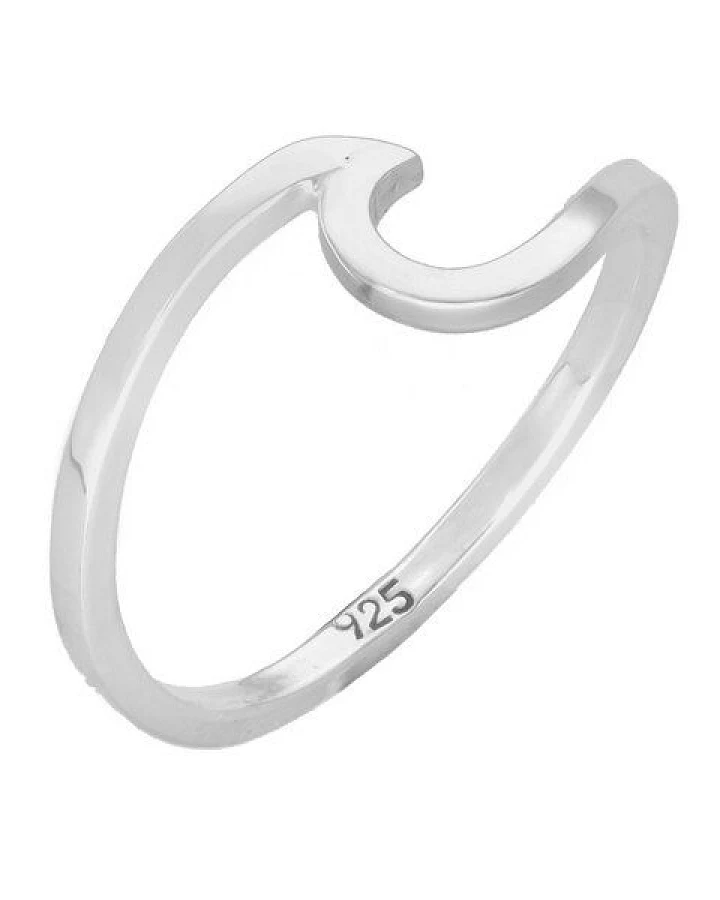 pakilia Silber Ring wellig Fair-Trade und handmade
