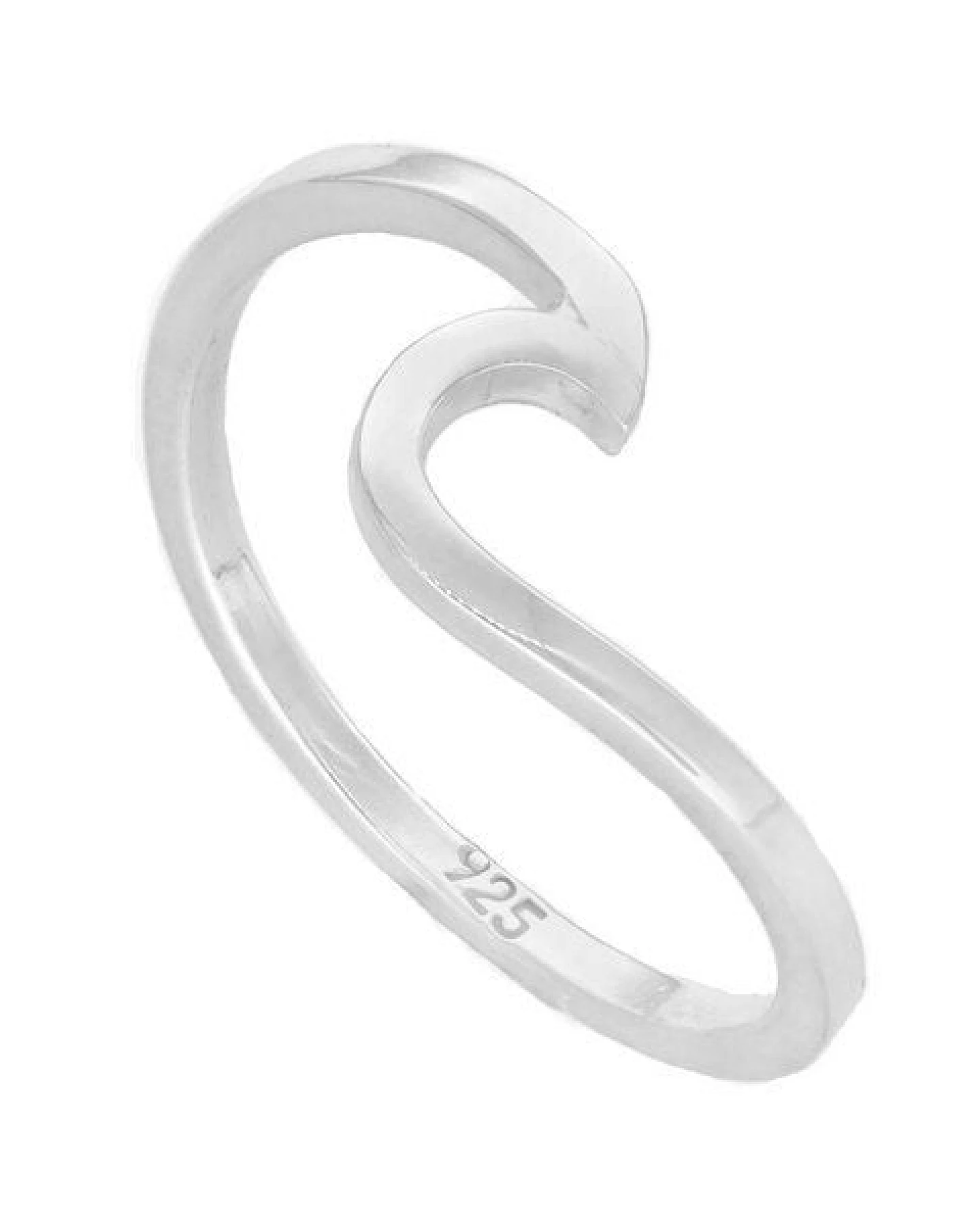 pakilia Silber Ring wellig Fair-Trade und handmade – Ansicht 3