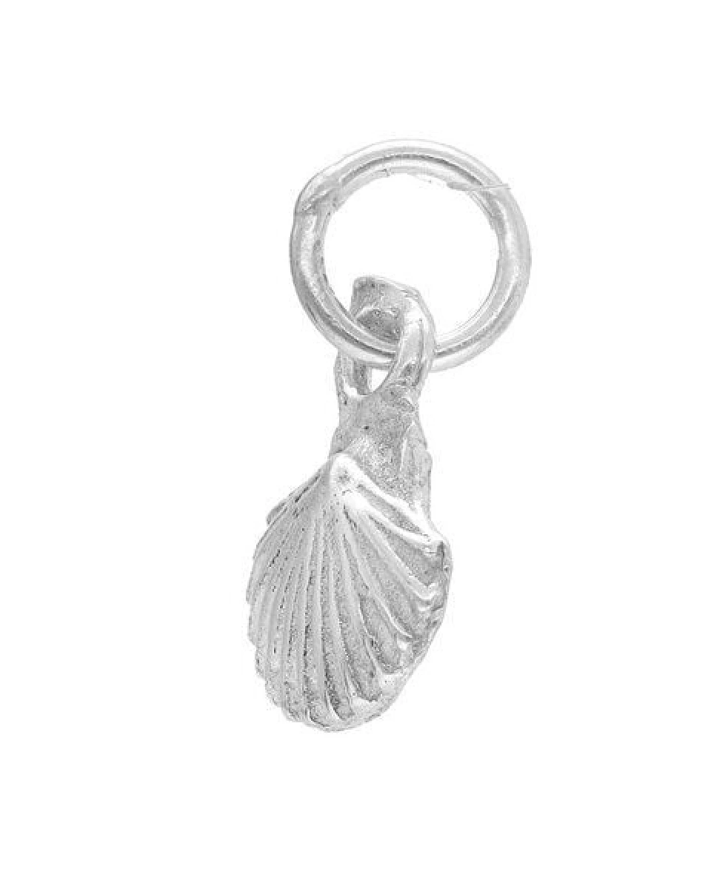 pakilia Silber Kette kleine Muschel Fair-Trade und handmade – Ansicht 3