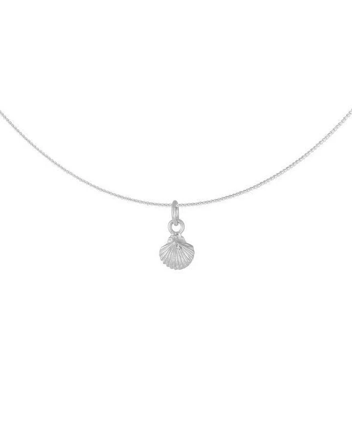 pakilia Silber Kette kleine Muschel Fair-Trade und handmade
