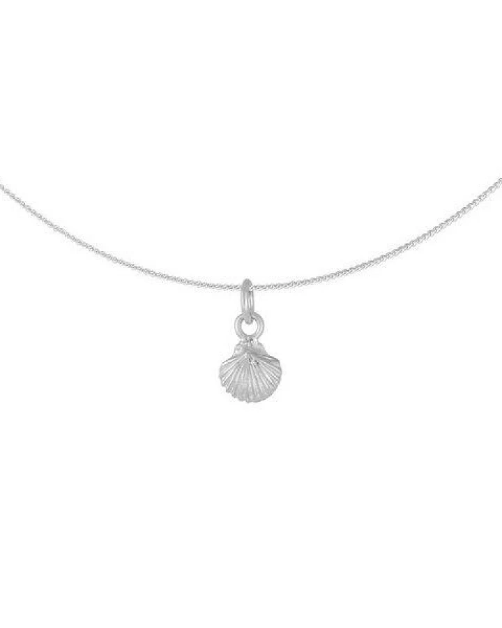 pakilia Silber Kette kleine Muschel Fair-Trade und handmade