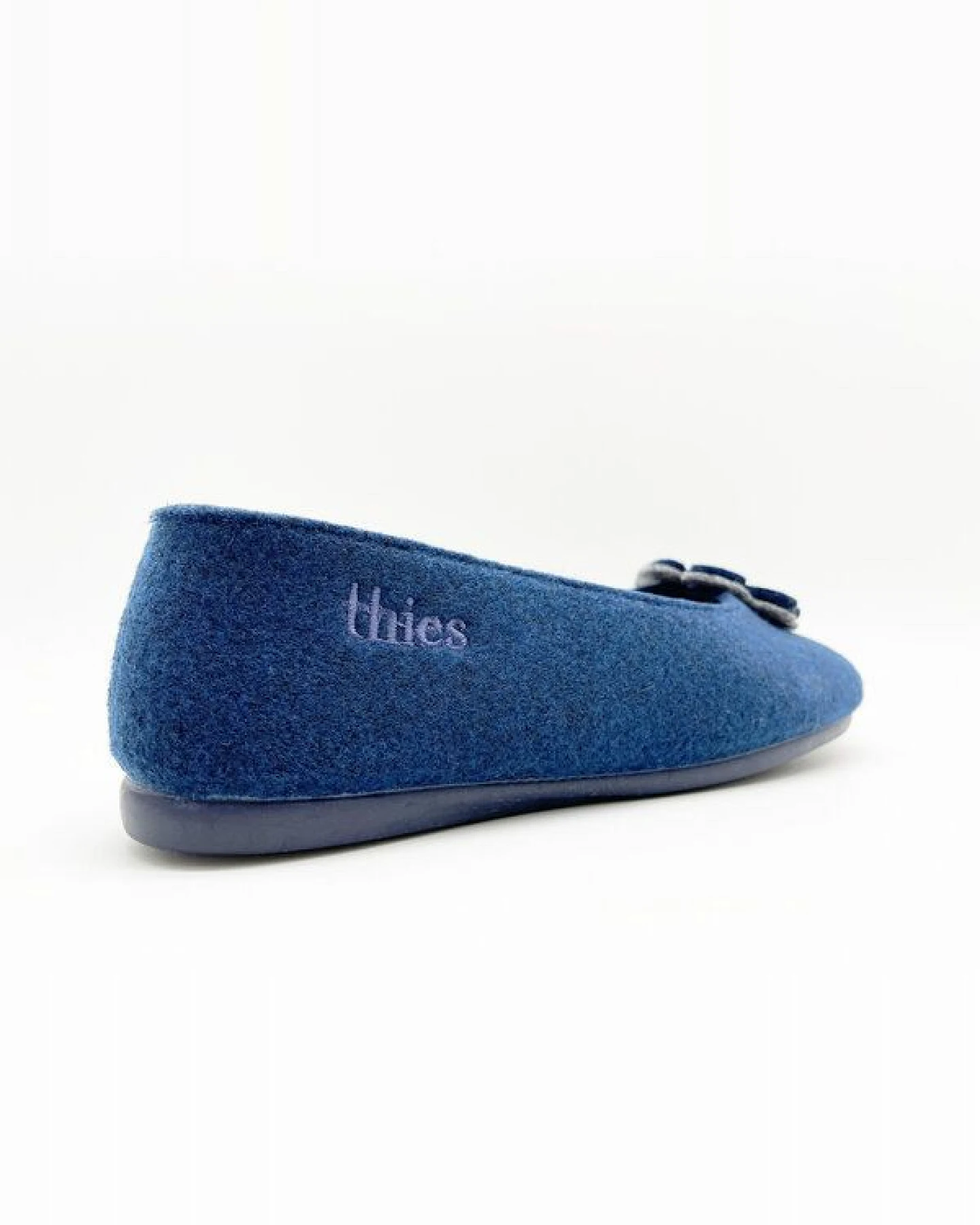 Veganer Hausschuh Ballerina "thies ® PET" aus recycelten Flaschen, fair produziert – Ansicht 4
