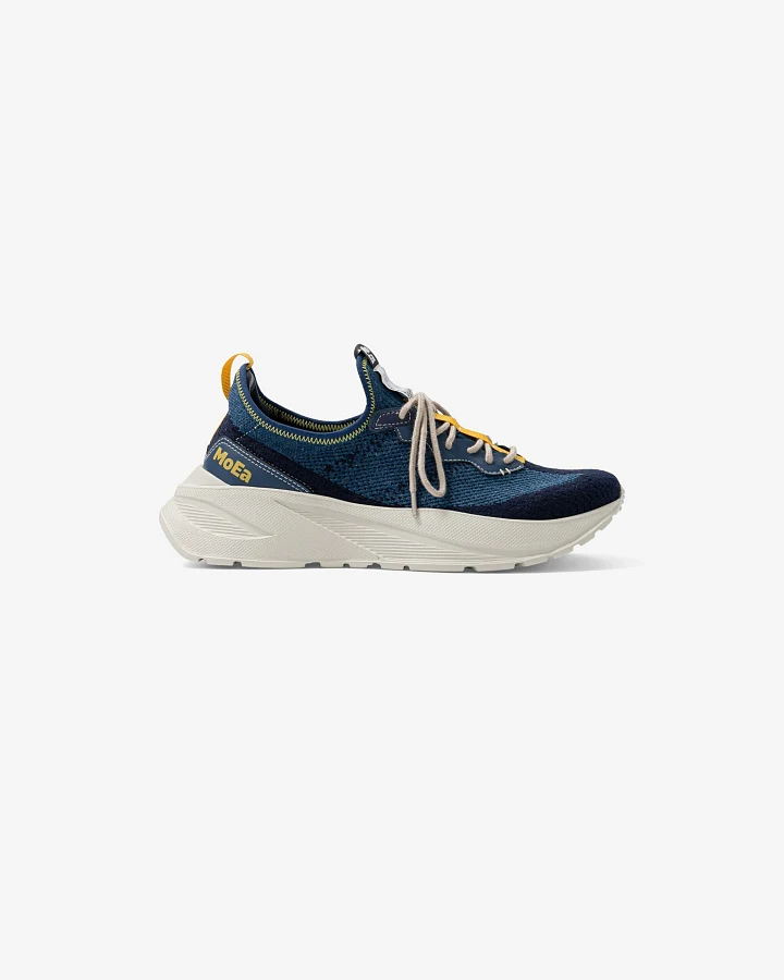 MoEa Herren vegan Sneaker Gen6 Pilz Blau