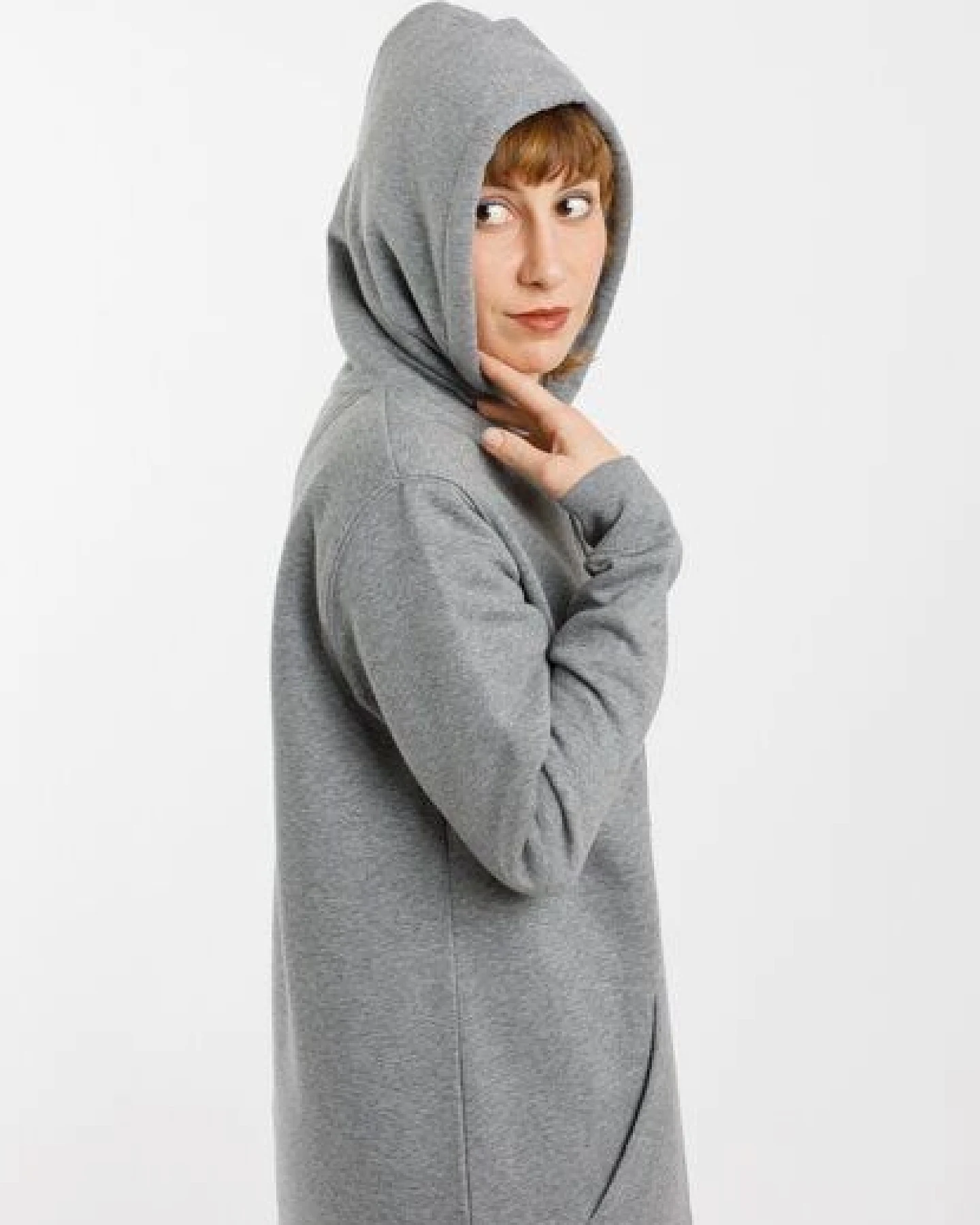 TORLAND Damen Hoodie-Dress STREETER – Ansicht 4