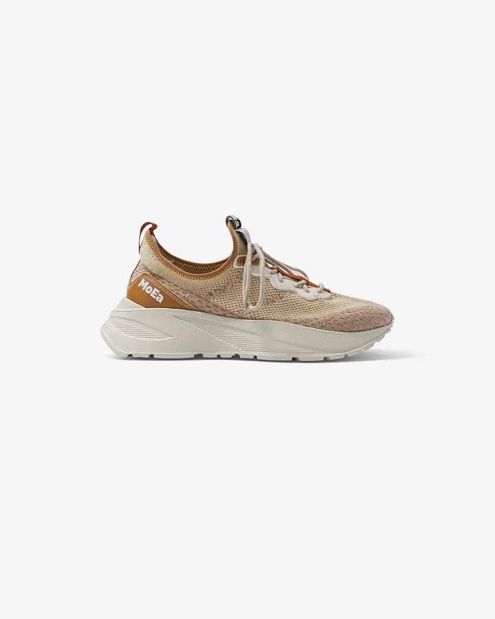 MoEa Herren vegan Sneaker Gen6 Mais Braun