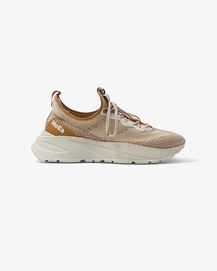 MoEa Herren vegan Sneaker Gen6 Mais Braun