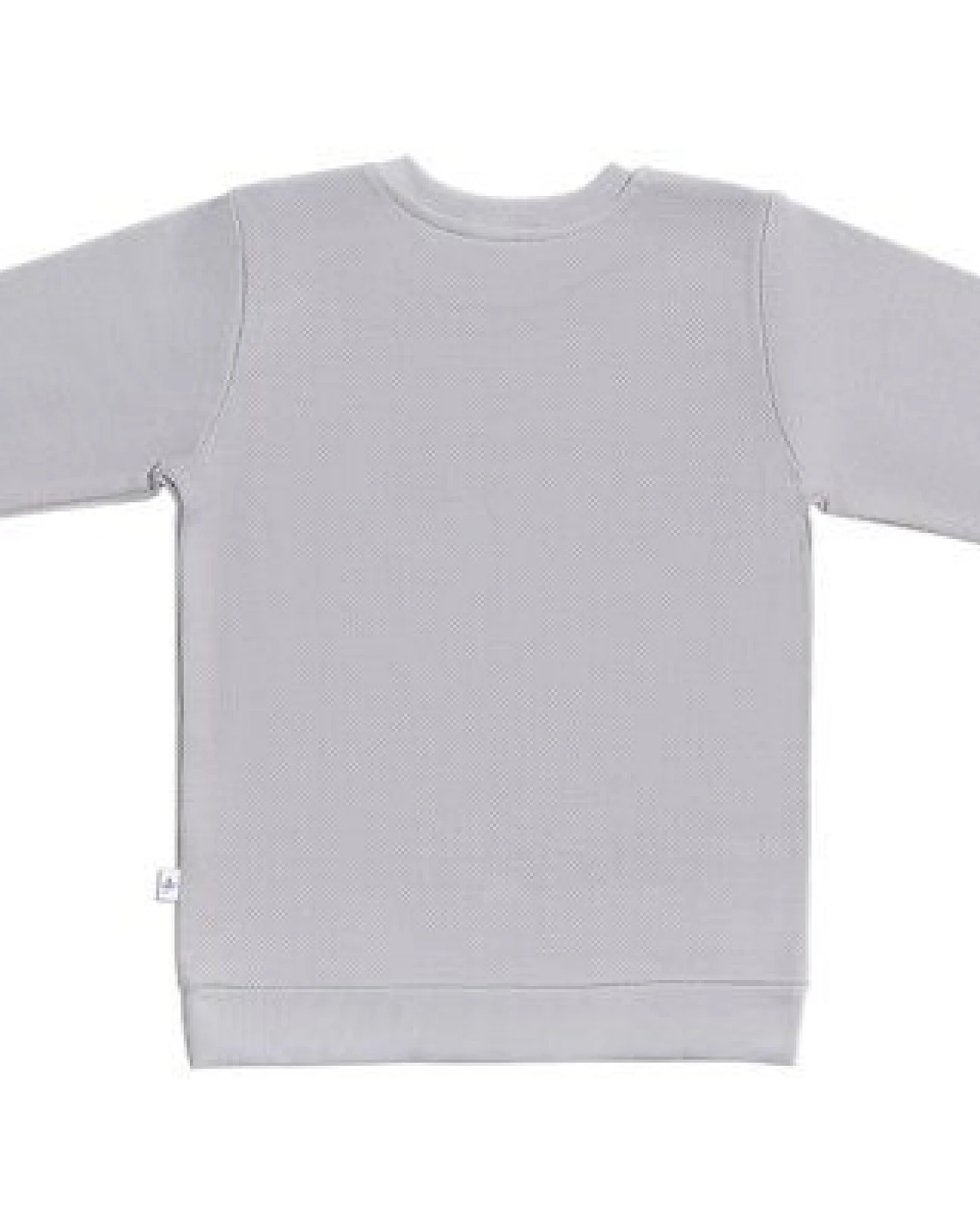 Leela Cotton Baby und Kinder Piqué Sweatshirt reine Bio-Baumwolle – Ansicht 3
