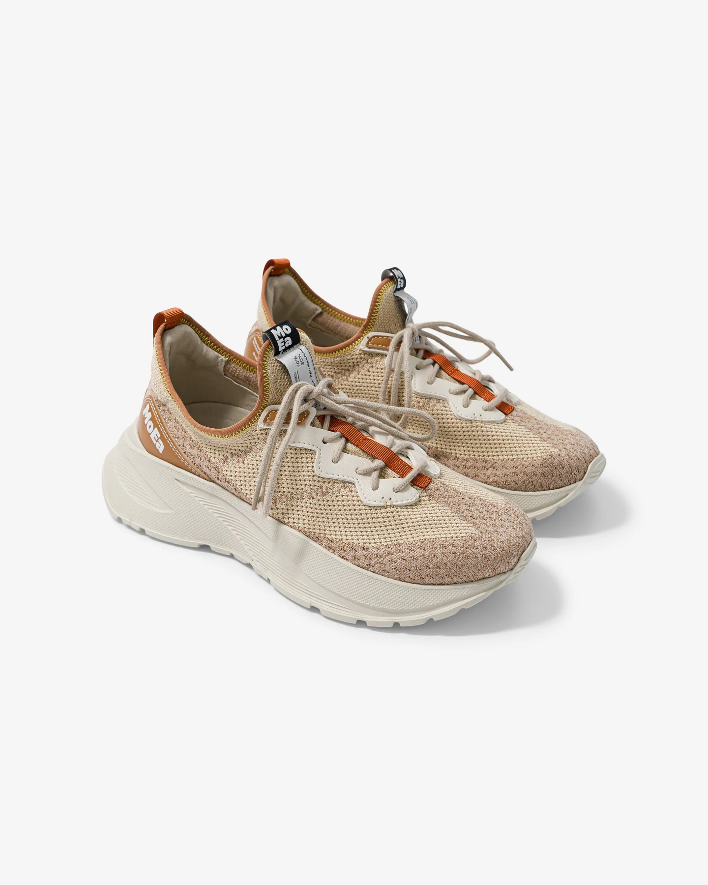 MoEa Herren vegan Sneaker Gen6 Mais Braun – Ansicht 2