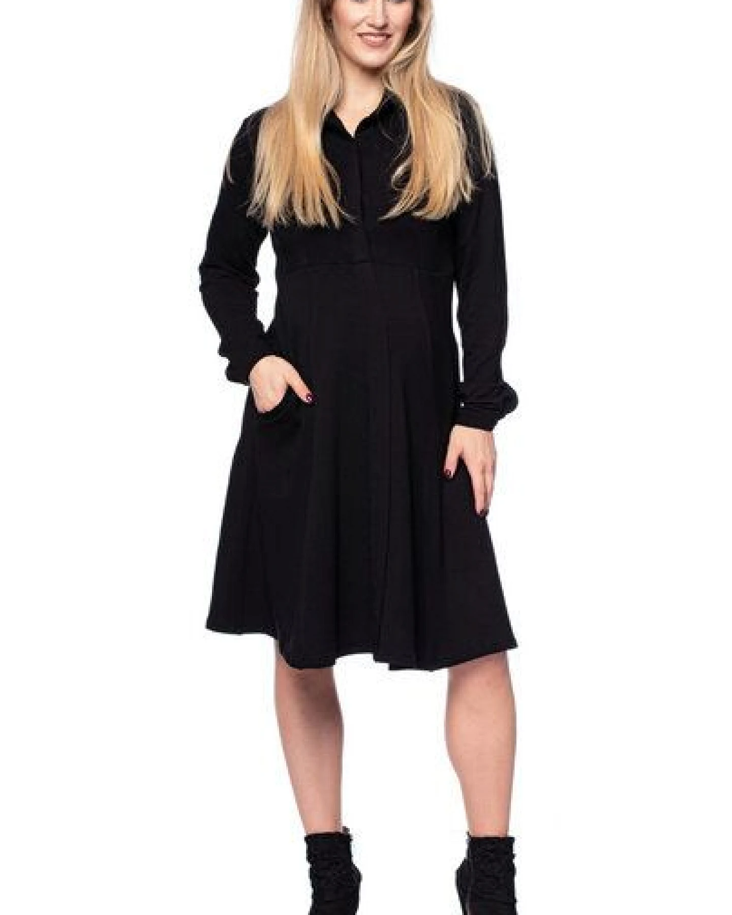 Ingoria JOLIE warmes Hemdblusenkleid – Ansicht 2