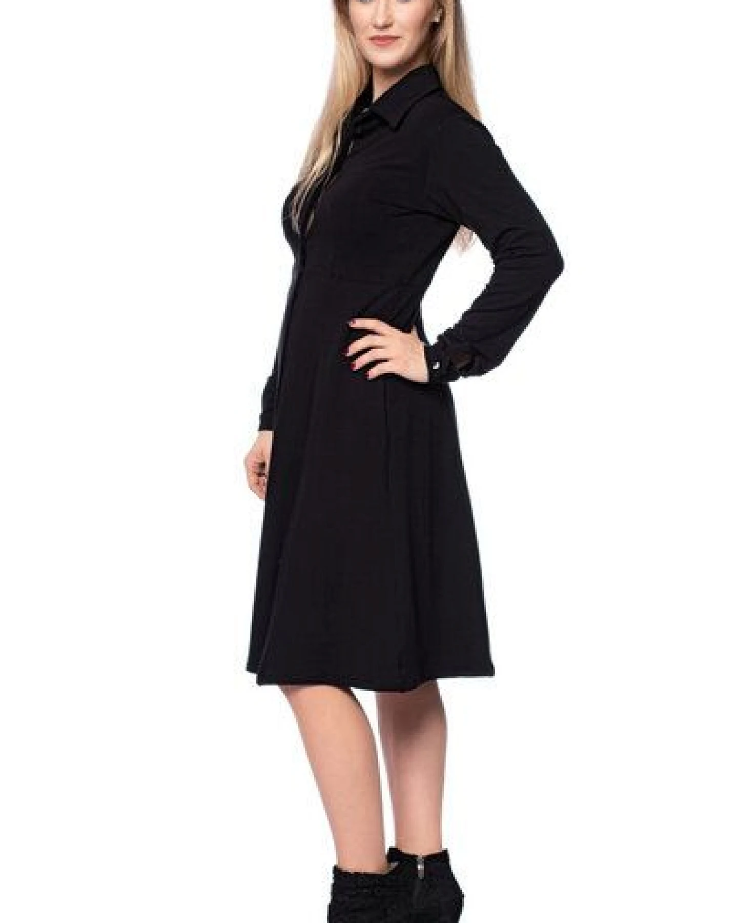 Ingoria JOLIE warmes Hemdblusenkleid – Ansicht 3