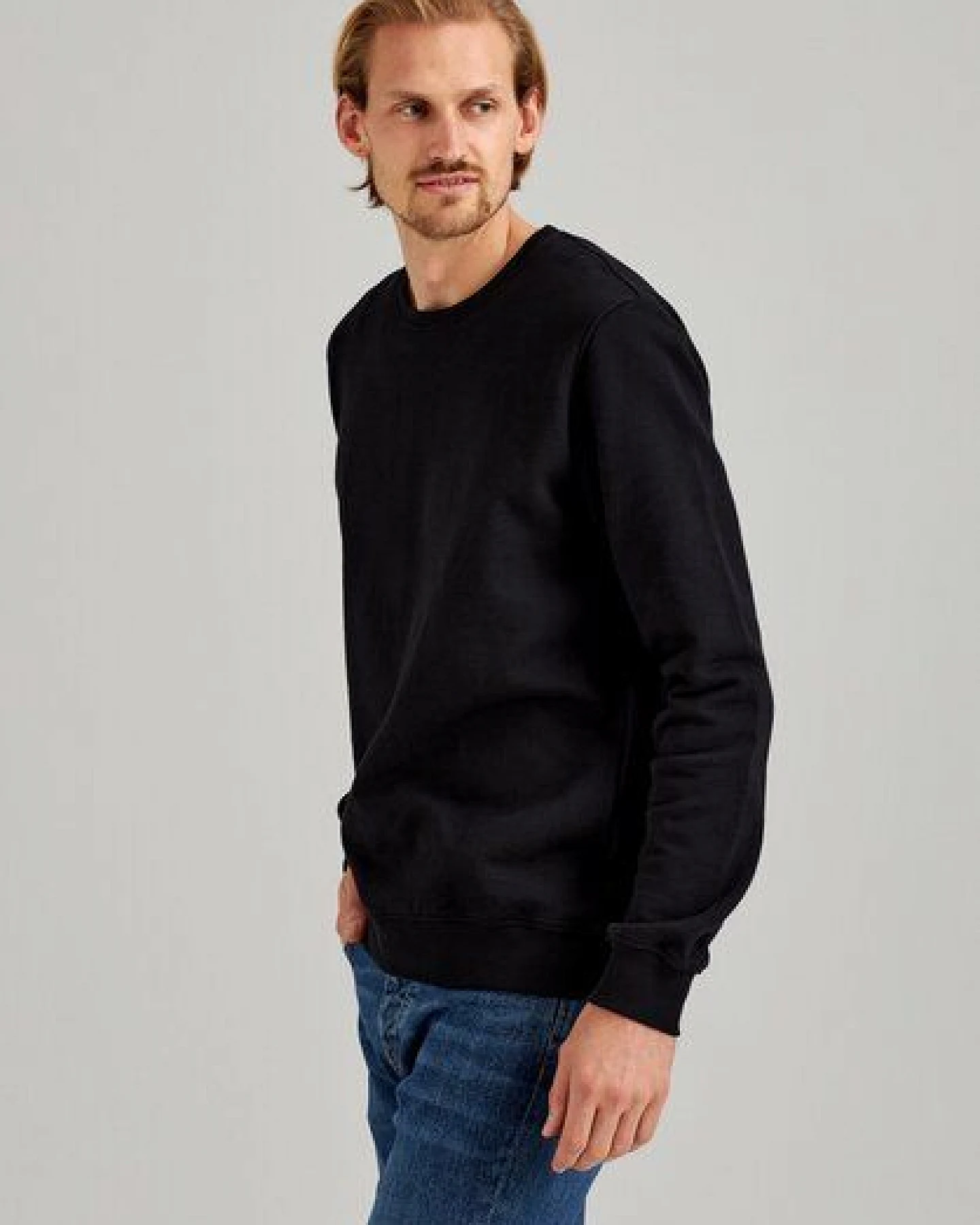 ThokkThokk Herren Sweatshirt TT1029 aus Bio-Baumwolle – Ansicht 4
