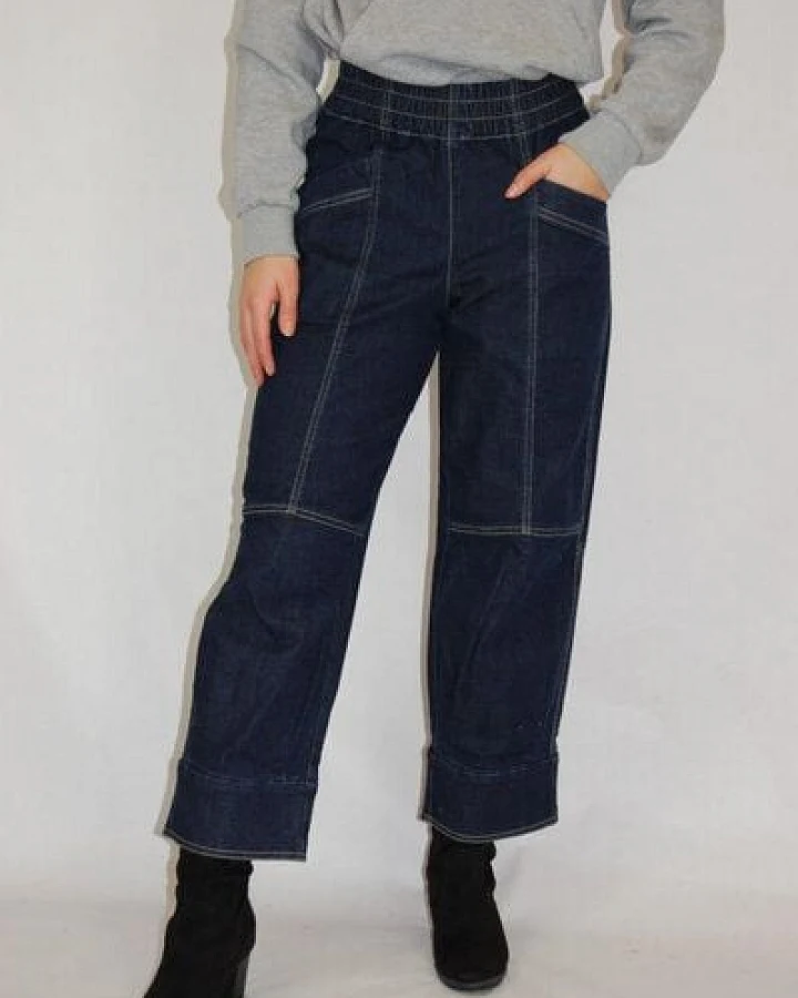 bloomers ¾ Jeanspumphose „Irene“, darkblue