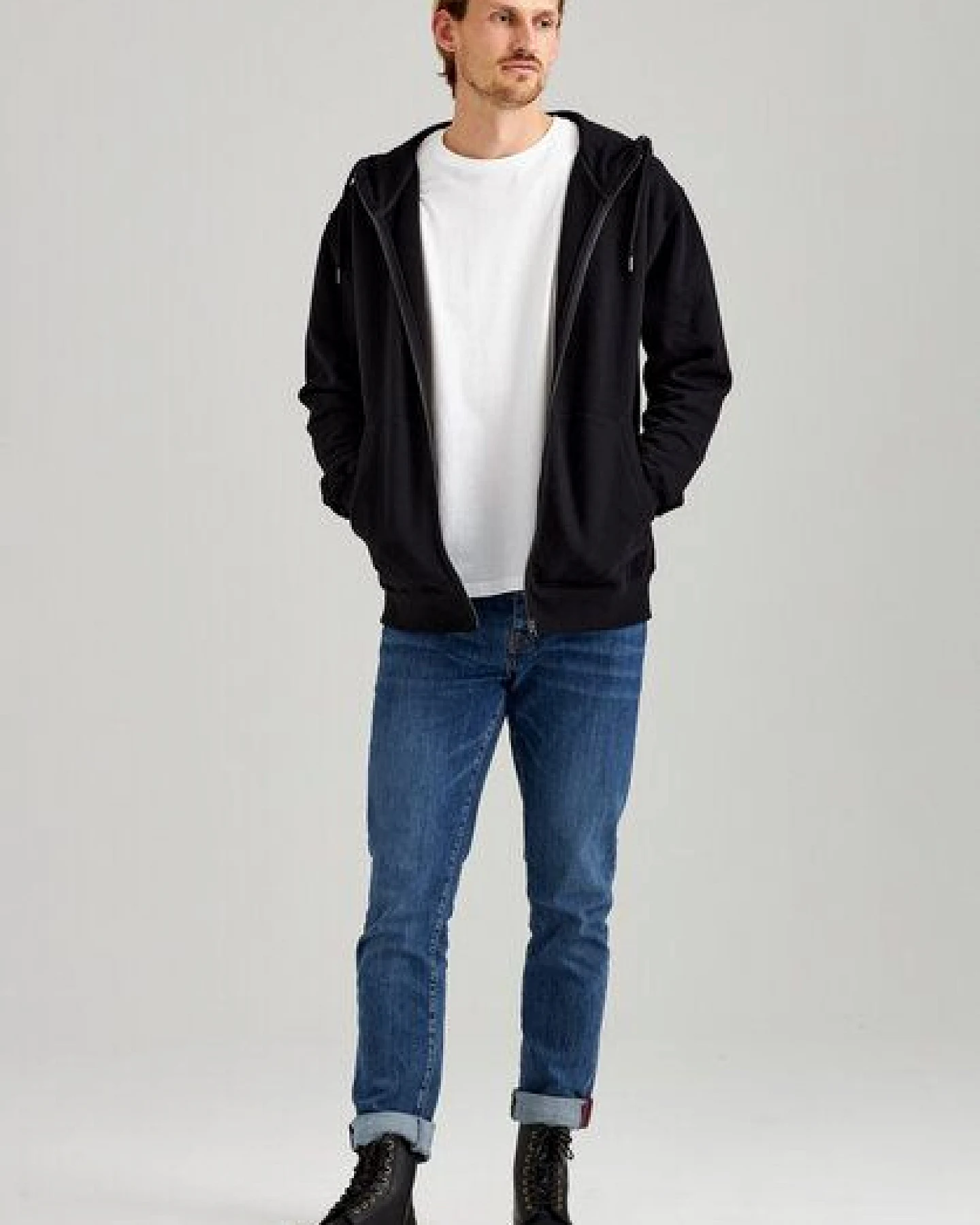 ThokkThokk Herren Kapuzenjacke Bio Fair – Ansicht 2