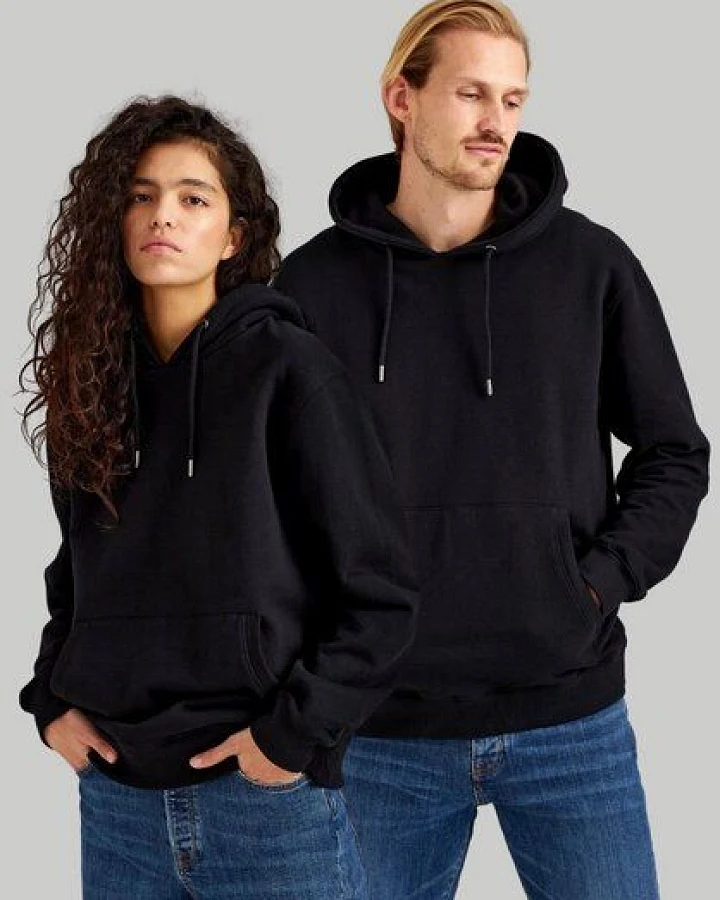 ThokkThokk Unisex Hoodie TT1044 unifarben aus Bio-Baumwolle