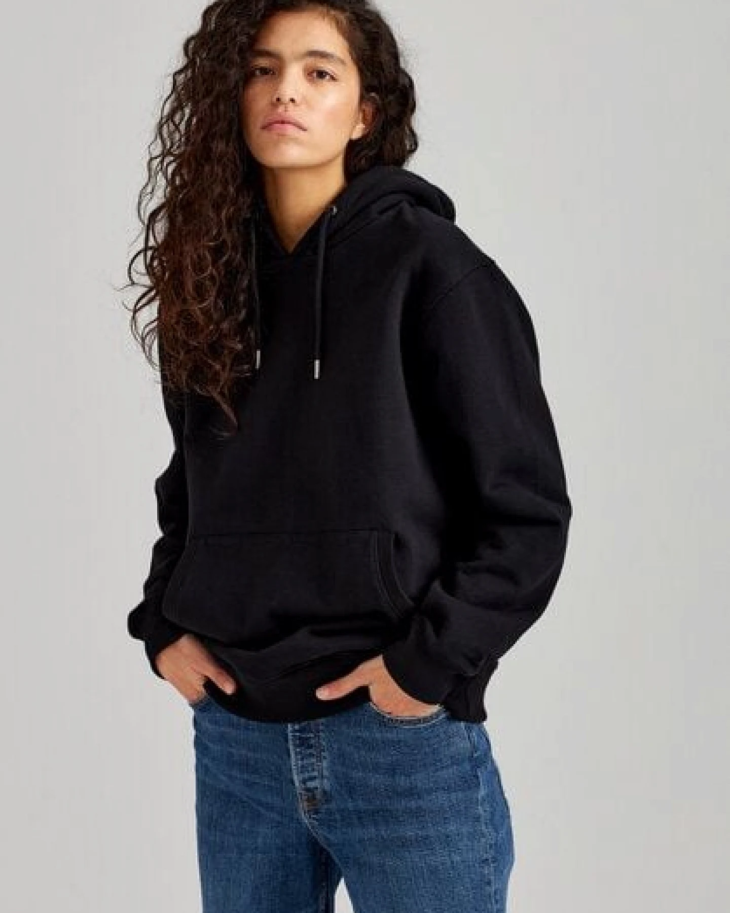 ThokkThokk TT1044 Hoodie unisex black (GOTS, vegan) – Ansicht 4