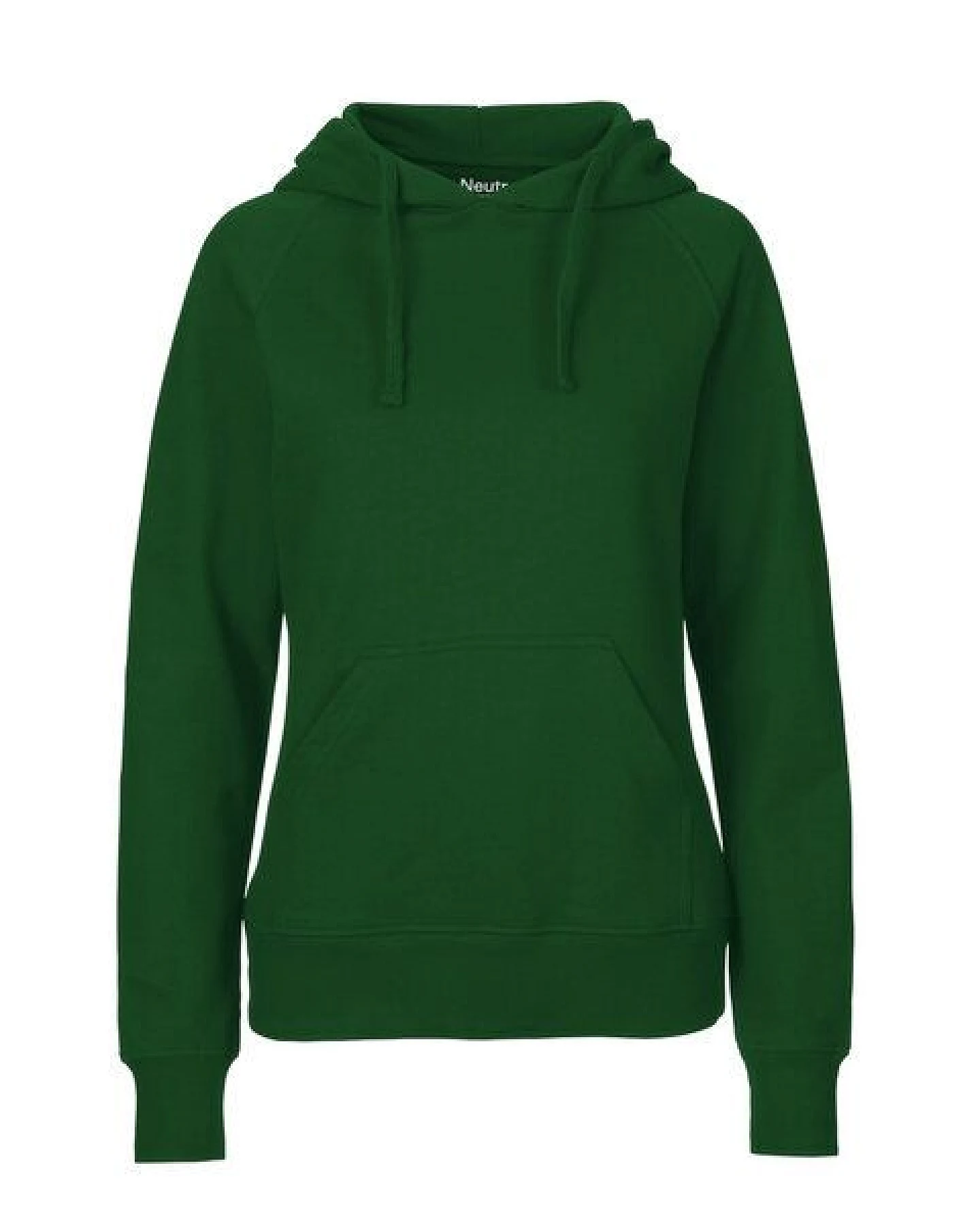 HANDGEDRUCKT "Weltretten" Frauen Hoody aus reiner Biobaumwolle (kbA) – Ansicht 2