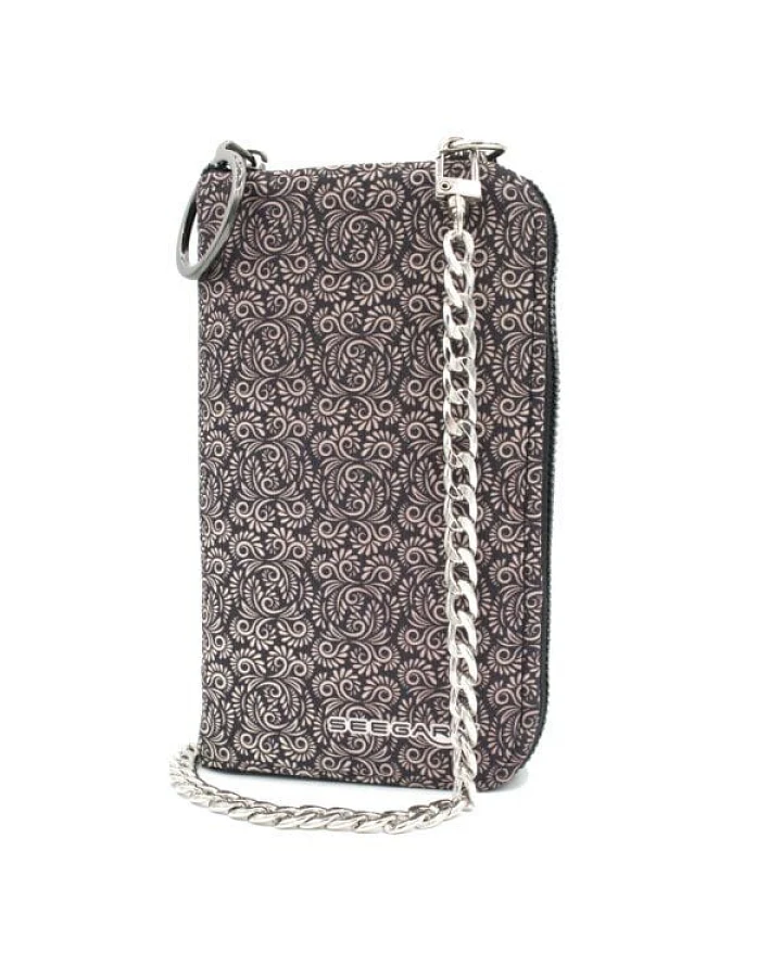 Seegarn-Täschle / 2in1 Handy-Tasche und Geldbeutel (MB26)