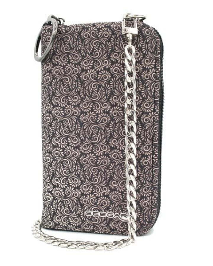 Seegarn-Täschle / 2in1 Handy-Tasche und Geldbeutel (MB26)