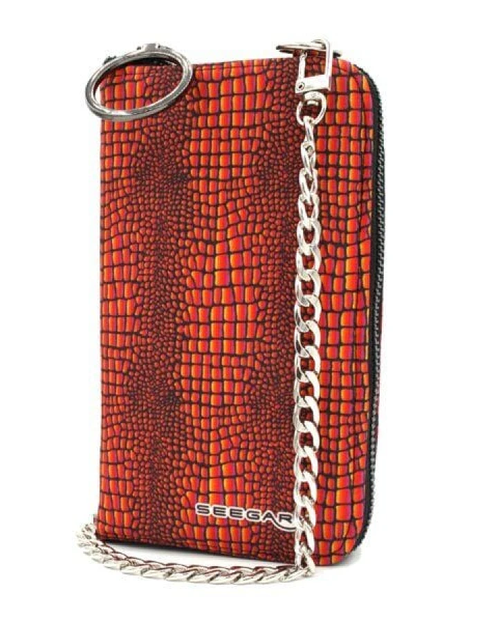 Seegarn-Täschle / 2in1 Handy-Tasche und Geldbeutel (MB05)