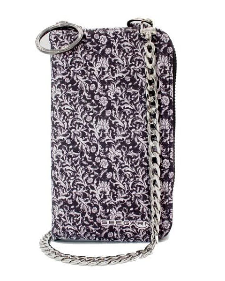 Seegarn-Täschle / 2in1 Handy-Tasche und Geldbeutel (M23)
