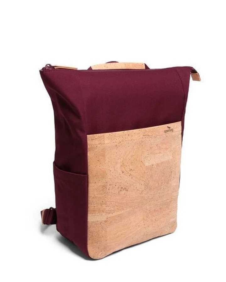 Sperling 2-in-1 Rucksack "Triple" aus recyceltem PET & Kork