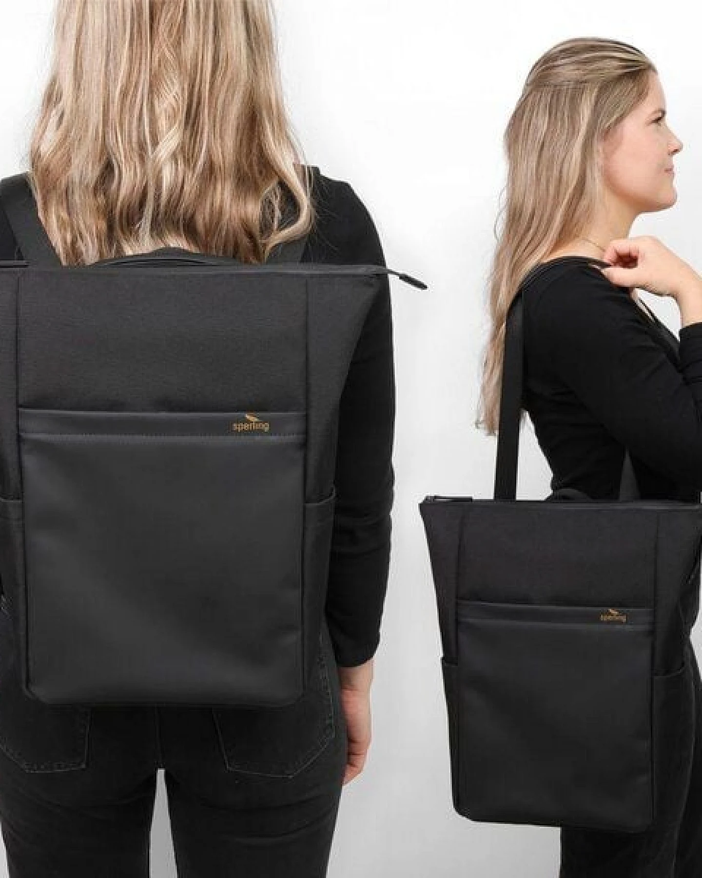 Sperling 2-in-1 Rucksack "Triple" aus recyceltem PET & Kork – Ansicht 4