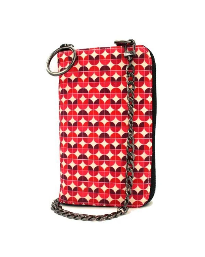 Seegarn-Täschle / 2in1 Handy-Tasche und Geldbeutel (MB34)
