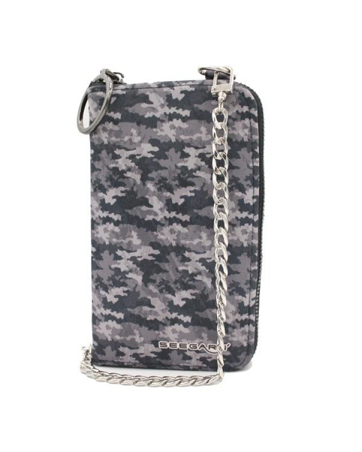 Seegarn-Täschle / 2in1 Handy-Tasche und Geldbeutel (MB11)