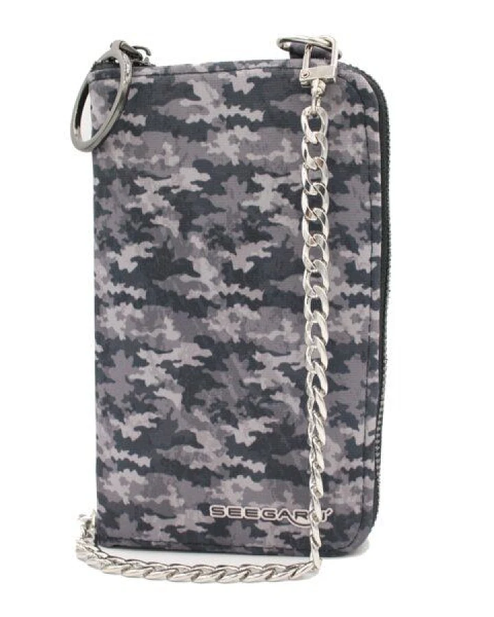 Seegarn-Täschle / 2in1 Handy-Tasche und Geldbeutel (MB11)