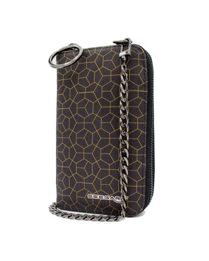 Seegarn-Täschle / 2in1 Handy-Tasche und Geldbeutel (MB36)