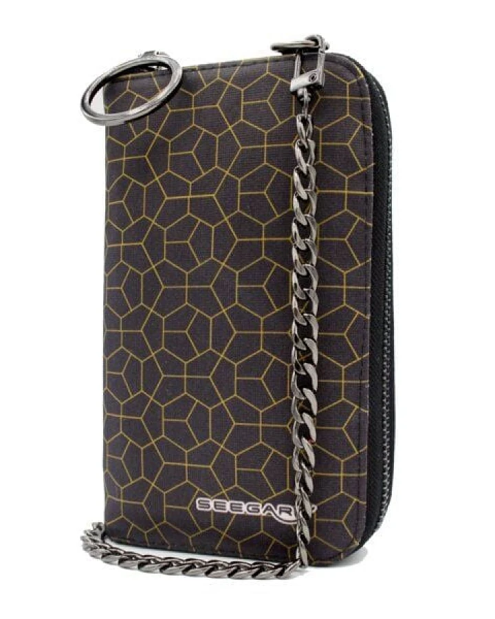 Seegarn-Täschle / 2in1 Handy-Tasche und Geldbeutel (MB36)