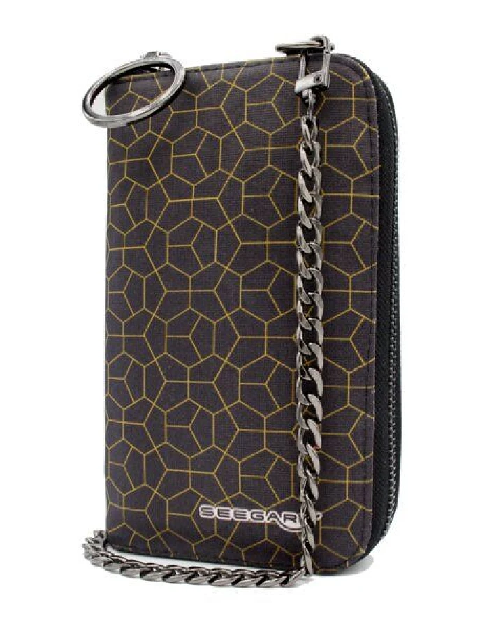 Seegarn-Täschle / 2in1 Handy-Tasche und Geldbeutel (MB36)