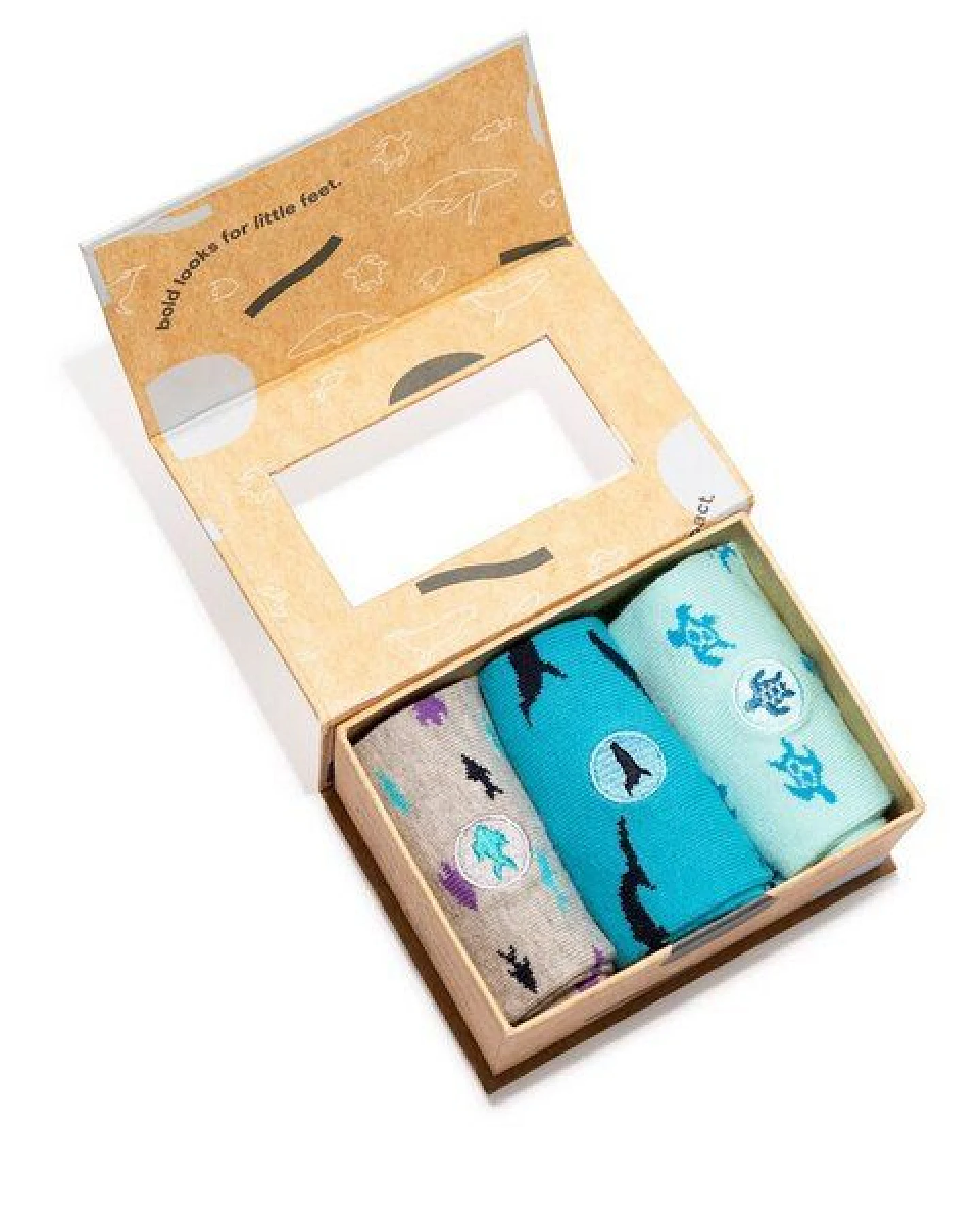 Conscious Step Socken Box für Kinder, die Ozeane schützen – Ansicht 3