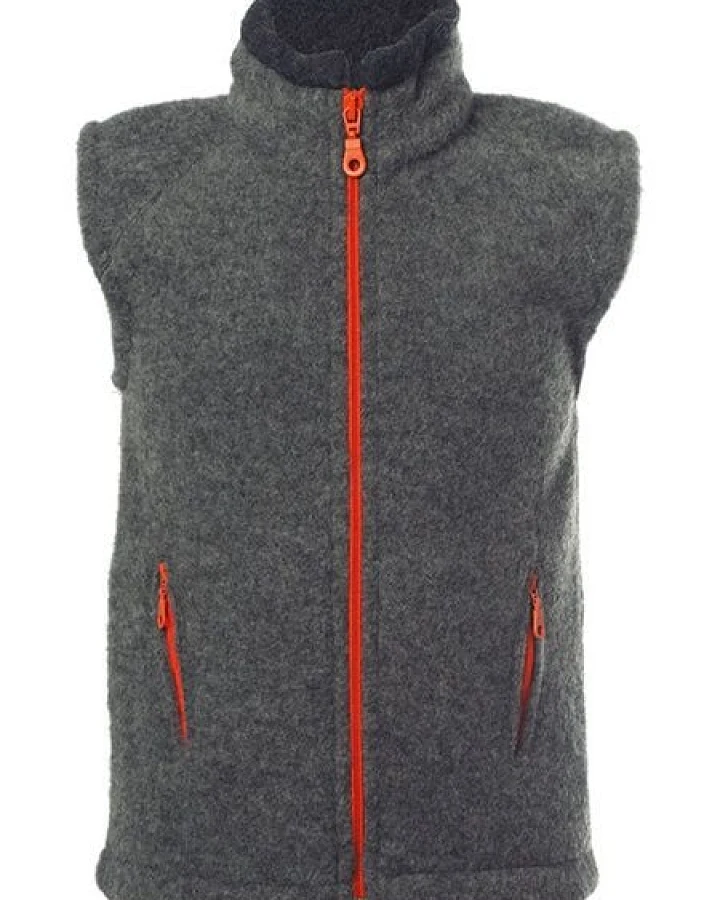 Reiff Baby und Kinder Fleece-Weste Colori reine Bio-Merinowolle