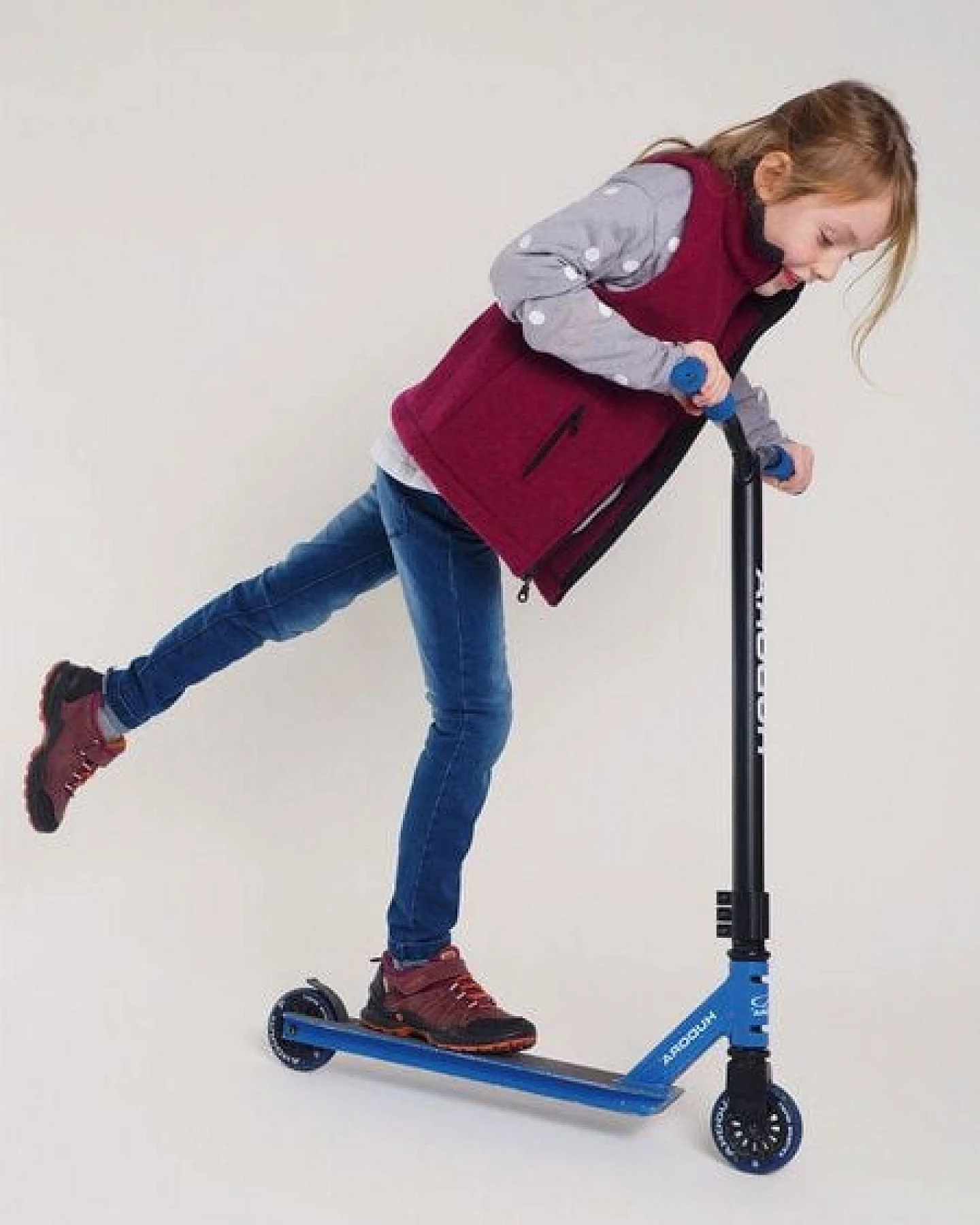 Reiff Baby und Kinder Fleece-Weste Colori reine Bio-Merinowolle – Ansicht 3