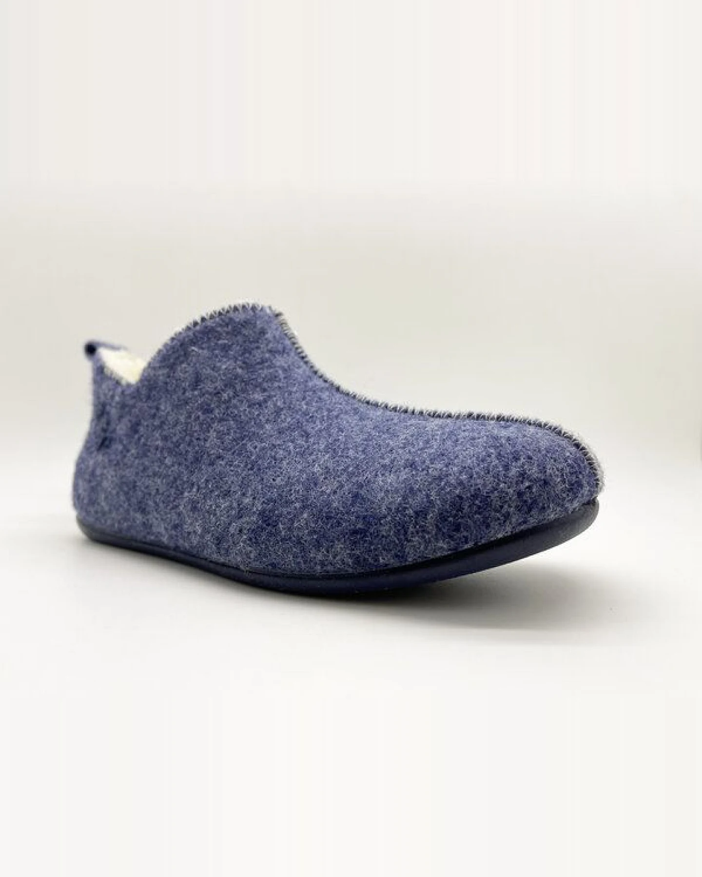 Hausschuh Slipper Boot "thies ®", echte Wolle und Bio-Schurwolle, fair produziert – Ansicht 3
