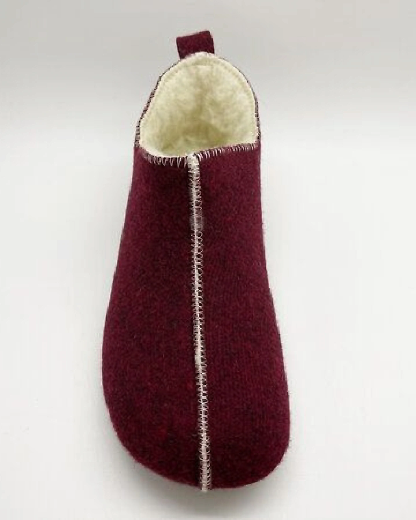 Hausschuh Slipper Boot "thies ®", echte Wolle und Bio-Schurwolle, fair produziert – Ansicht 3