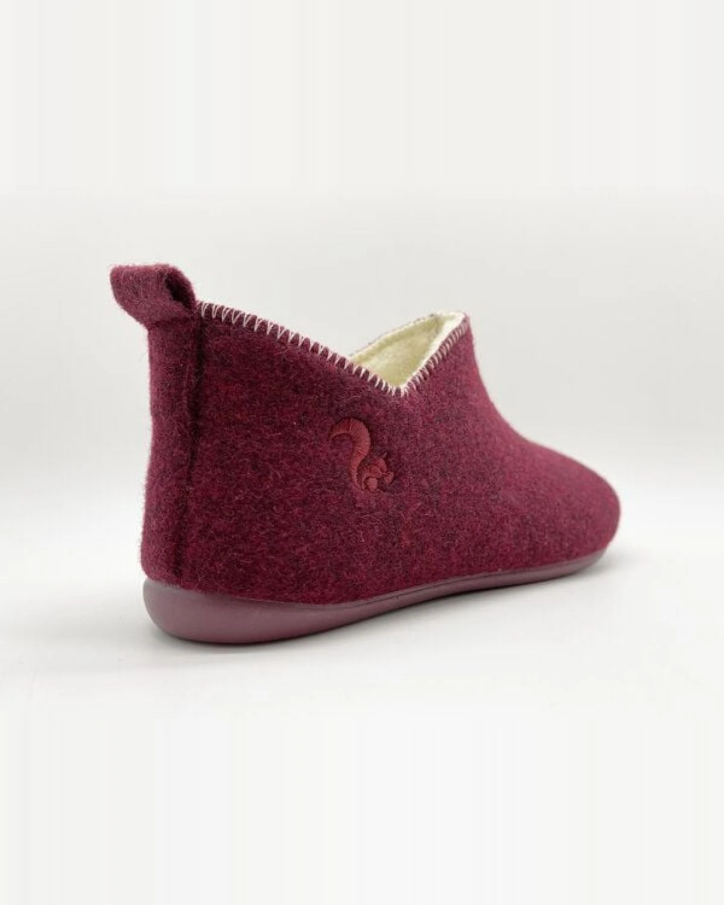 Hausschuh Slipper Boot "thies ®", echte Wolle und Bio-Schurwolle, fair produziert – Ansicht 4