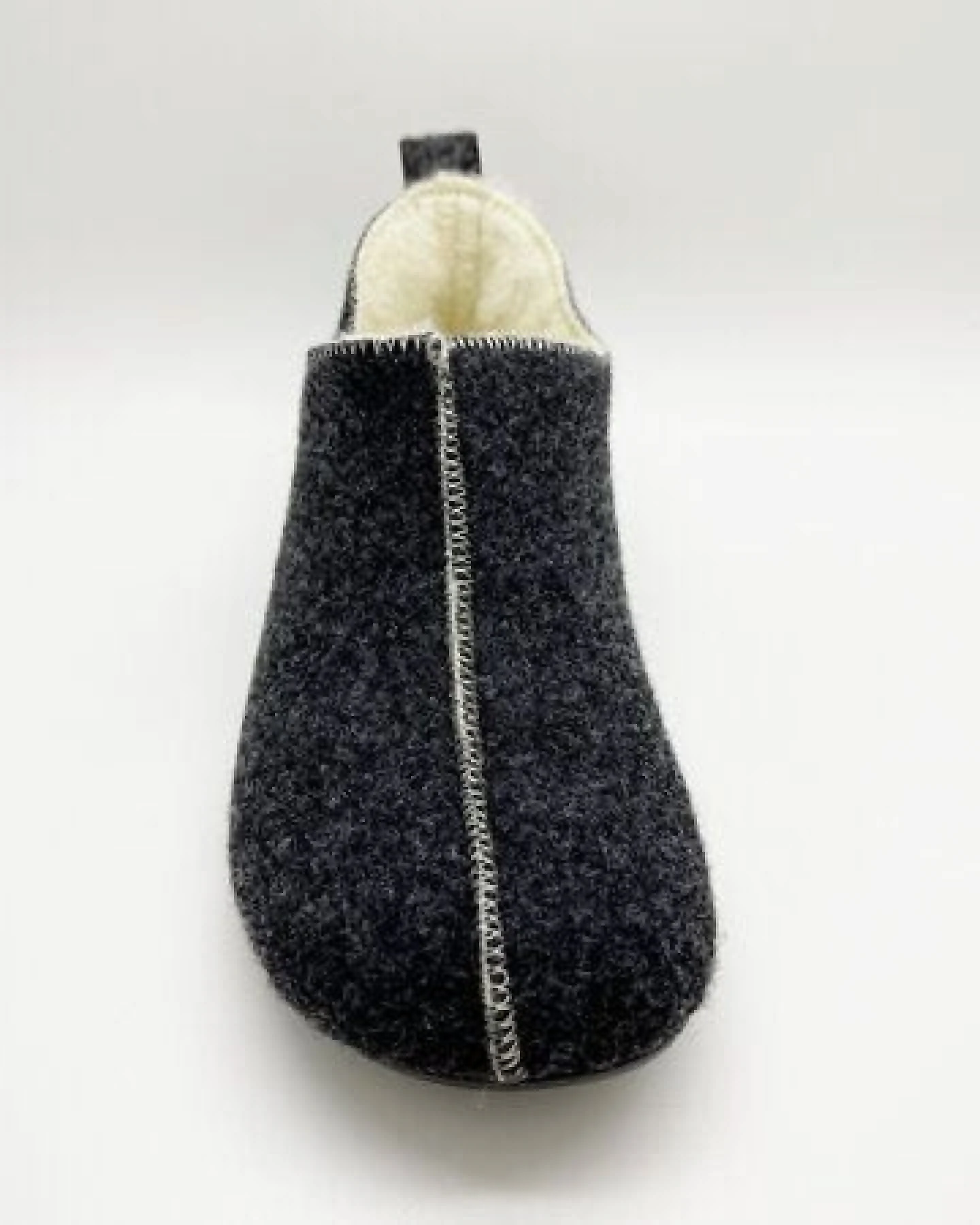 Hausschuh Slipper Boot "thies ®", echte Wolle und Bio-Schurwolle, fair produziert – Ansicht 3