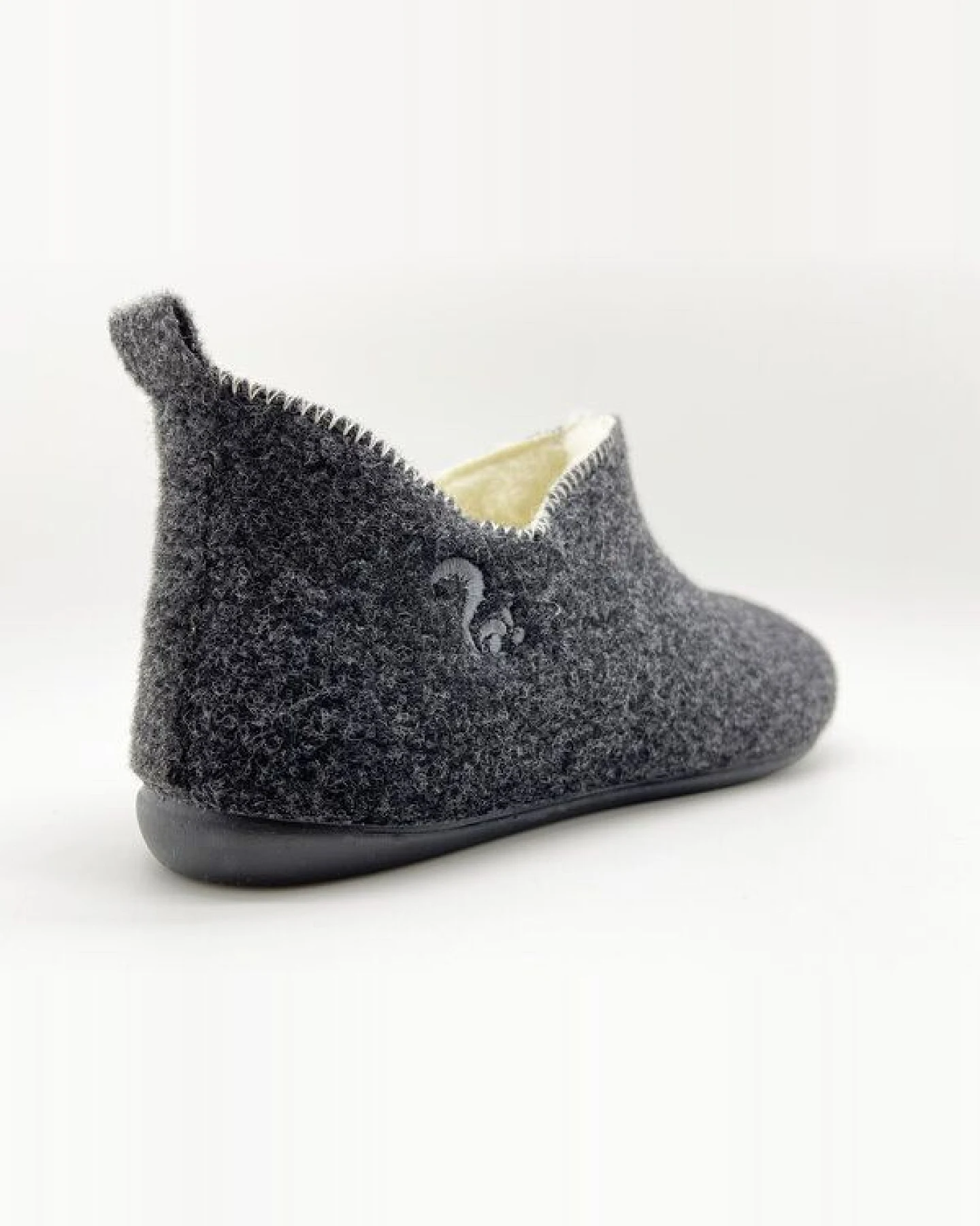 Hausschuh Slipper Boot "thies ®", echte Wolle und Bio-Schurwolle, fair produziert – Ansicht 4