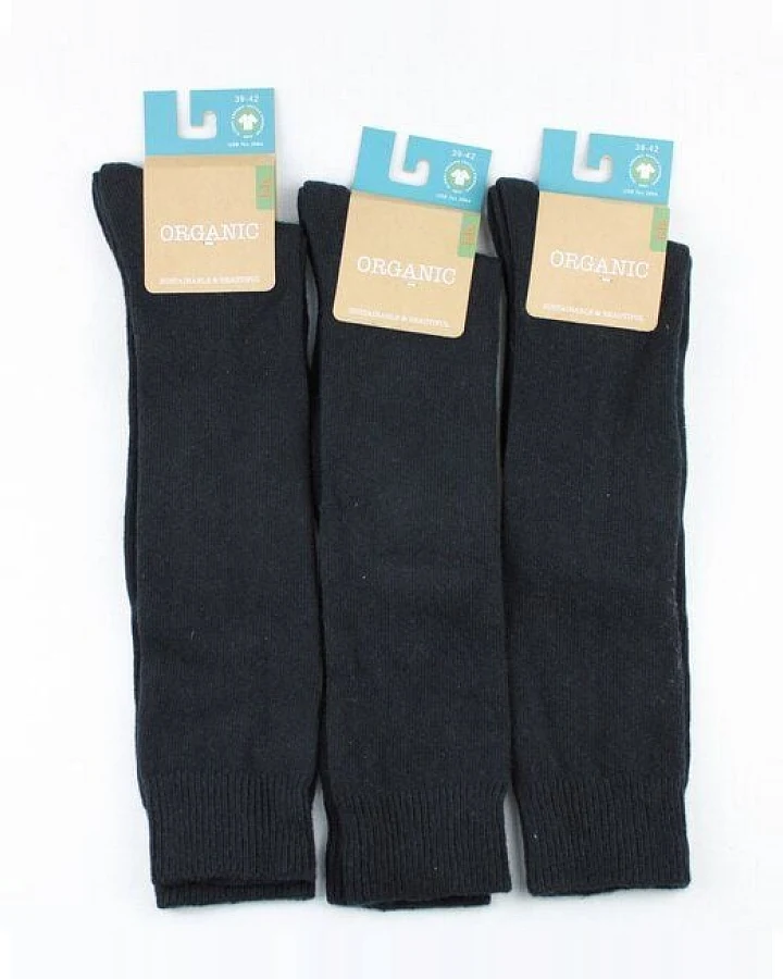 bls Socks "3er Pack" Knielange Organic Socken