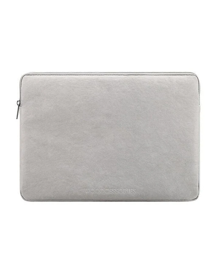 Woodcessories Laptop Tasche aus Kraftpapier, MacBook Tasche aus Papier