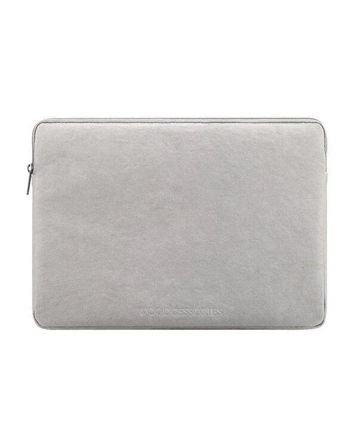 Woodcessories Laptop Tasche aus Kraftpapier, MacBook Tasche aus Papier