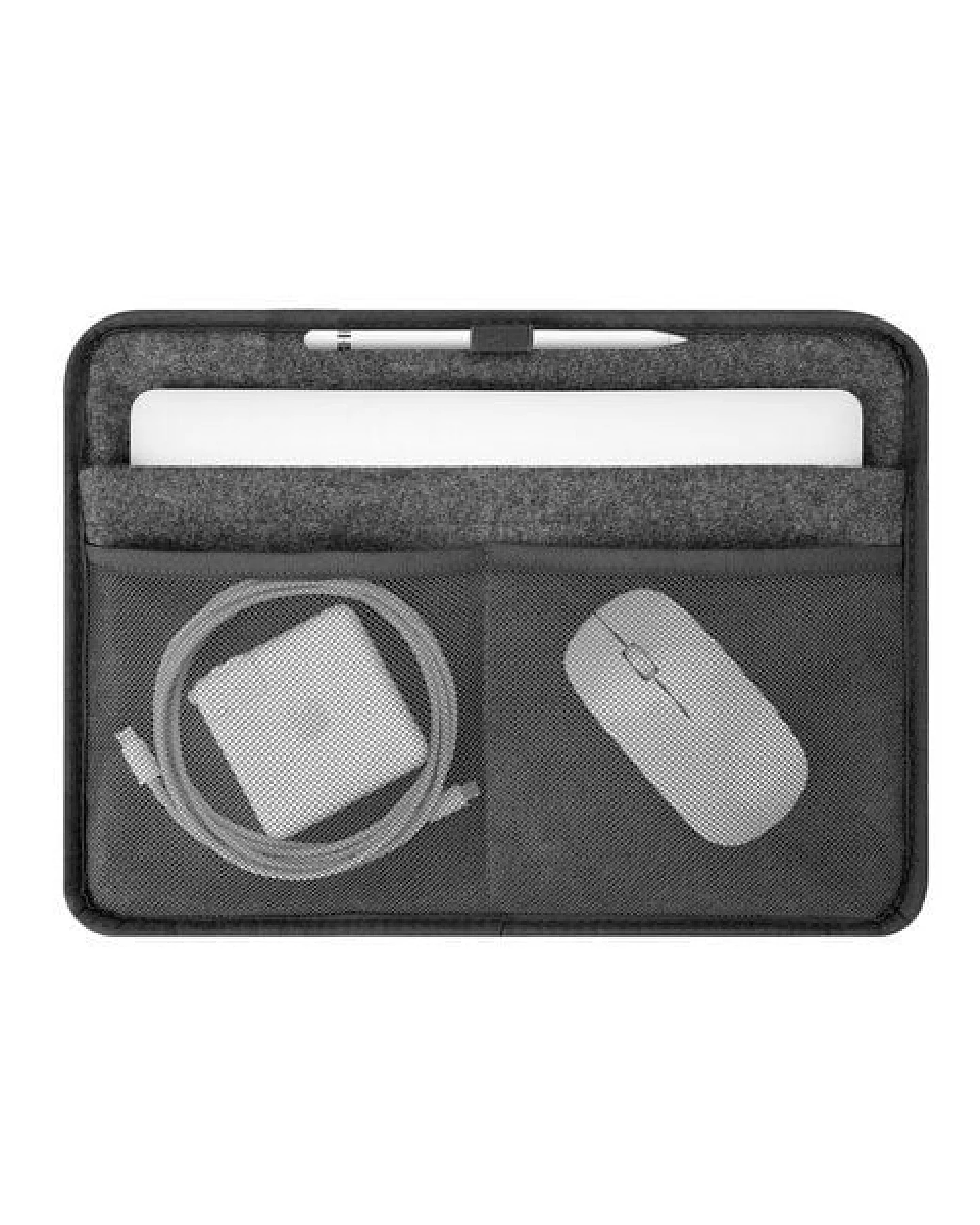 Woodcessories Laptop Tasche aus Kraftpapier, MacBook Tasche aus Papier – Ansicht 4
