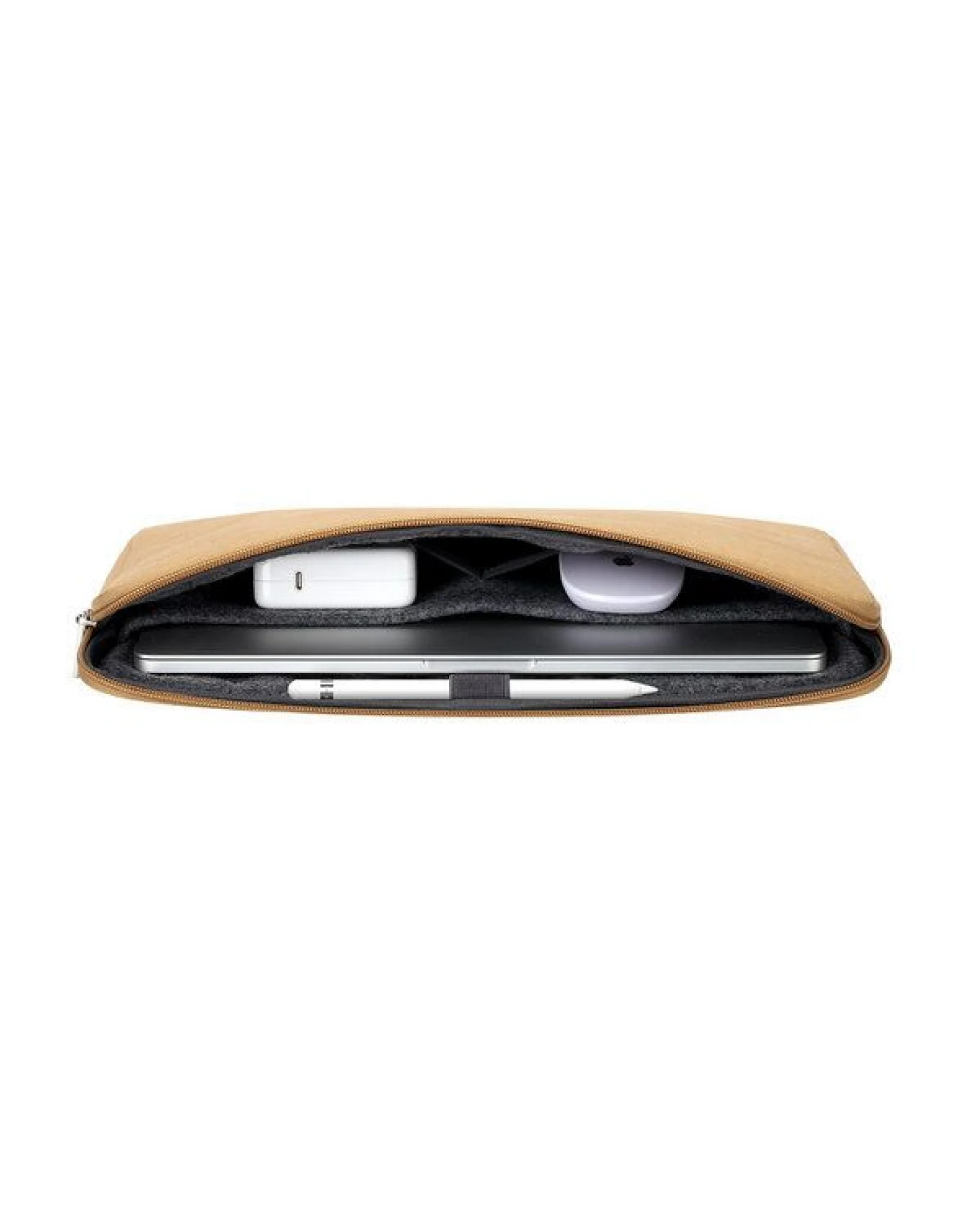 Woodcessories Laptop Tasche aus Kraftpapier, MacBook Tasche aus Papier – Ansicht 3