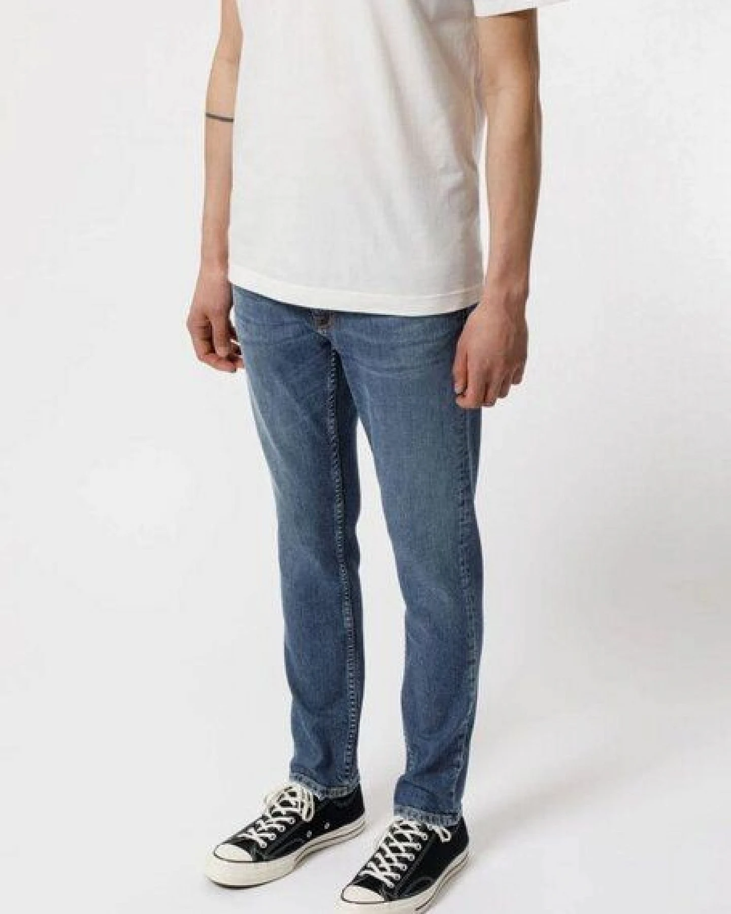 Nudie Jeans Lean Dean Blue Vibes – Ansicht 2