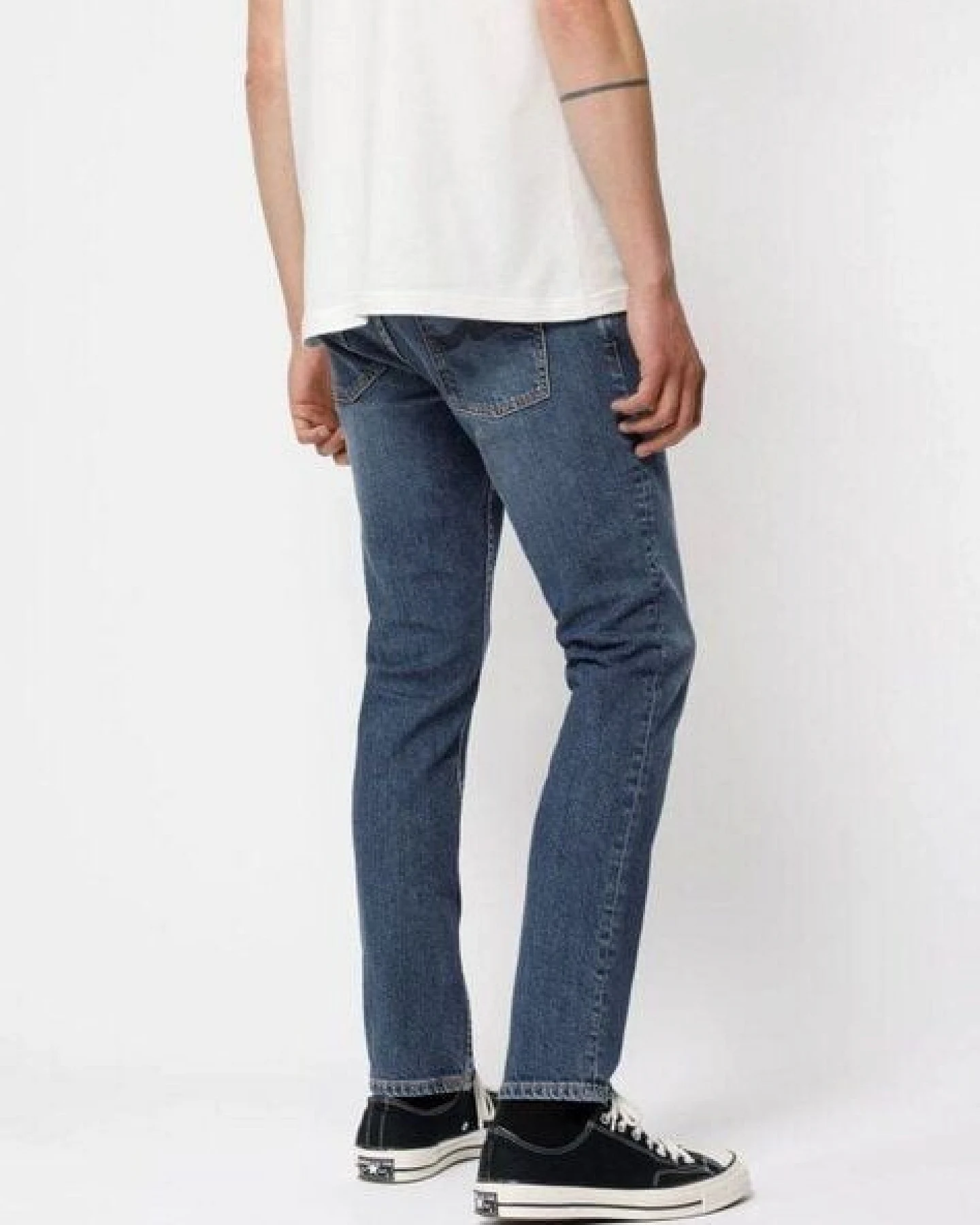 Nudie Jeans Lean Dean Blue Vibes – Ansicht 3