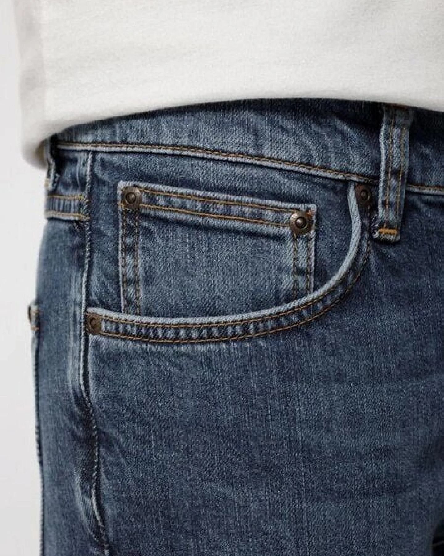 Nudie Jeans Lean Dean Blue Vibes – Ansicht 4